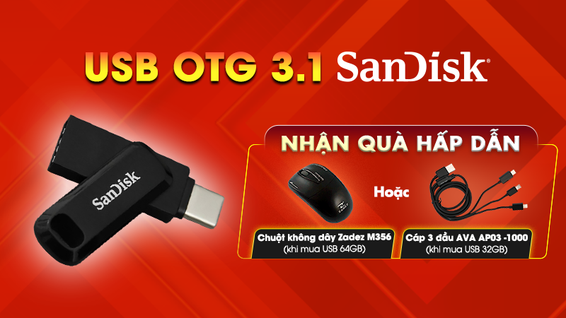 USB Sandisk ưu đãi