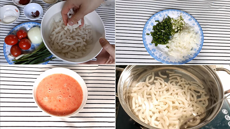 How to make delicious and nutritious stir-fried noodles with minced meat for breakfast for the whole family
