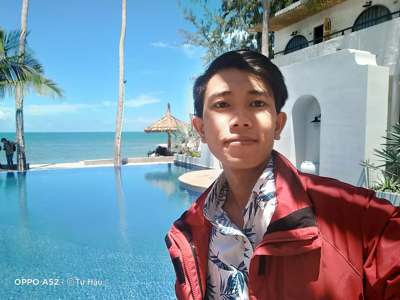 OPPO A52 chụp selfie OPPO A52 chụp selfie