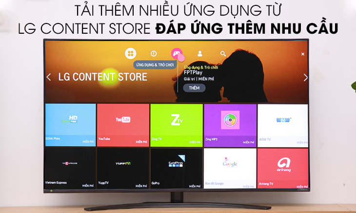 Tải thêm ứng dụng từ LG Content Store