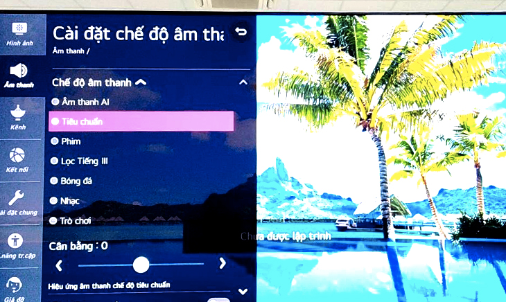 Nhiều chế độ âm thanh tùy chỉnh