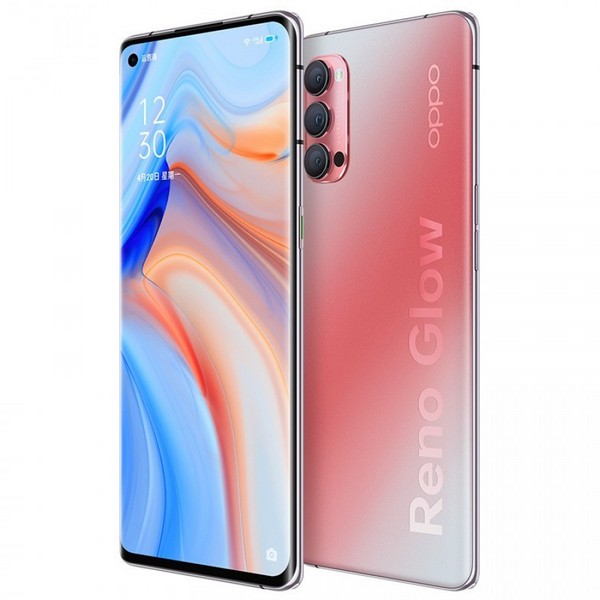 OPPO Reno4 Pro lộ ảnh chính thức với màn hình nốt ruồi tràn cạnh, 3 camera nổi bật ở mặt sau