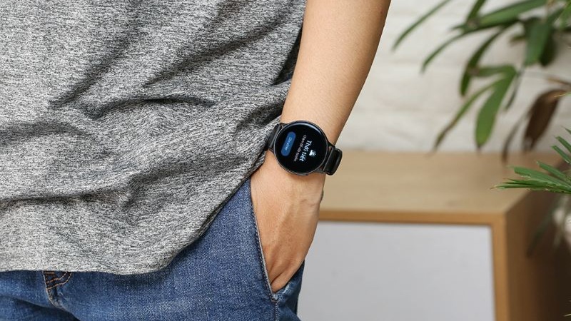 Samsung Galaxy Watch Active 2 44mm viền thép dây da Samsung Galaxy Watch Active 2 44mm viền thép dây da