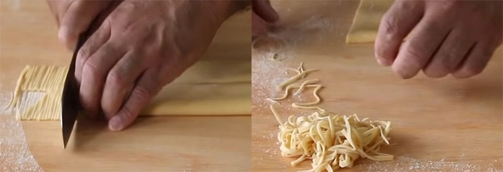 làm pasta Filini làm pasta Filini