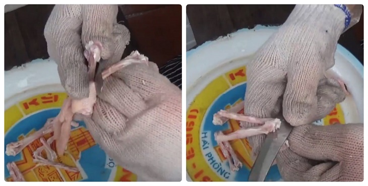 T&aacute;ch rời phần xương 