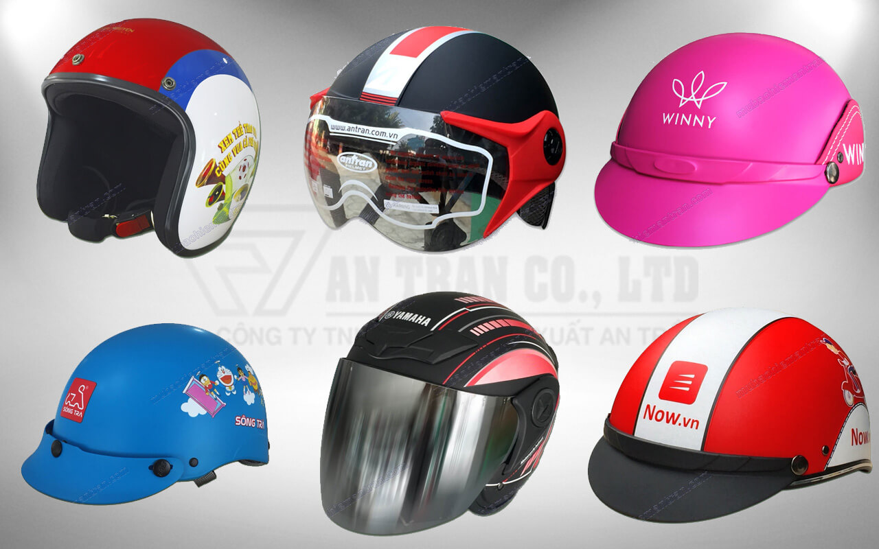 Mẫu mã đa dạng, phong phú Mũ bảo hiểm An Trần của nước nào? Có tốt không? Có nên mua không? > Mẫu mã đa dạng, phong phú