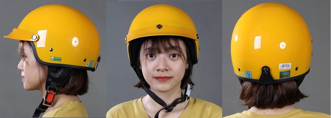 Mũ bảo hiểm Chita của nước nào? Có tốt không? Có nên mua không? > Mũ bảo hiểm 1/2 đầu