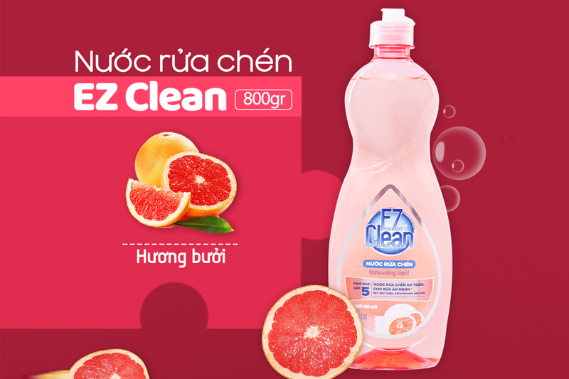 Hoá đơn 300.000đ tặng 1 chai nước rửa chén EZ CLEAN