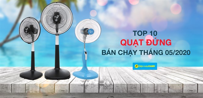 Top 10 Quạt cây bán chạy nhất tháng 05/2020 tại Điện máy XANH