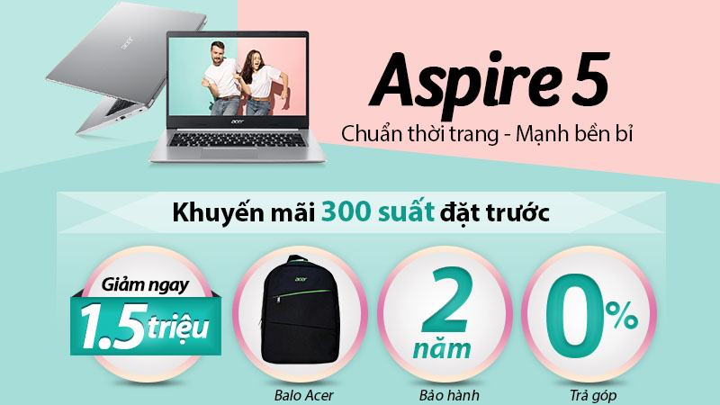 Đặt trước Acer Aspire 5