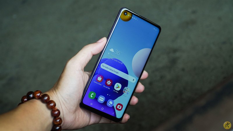 Màn hình chính của Galaxy A21s
