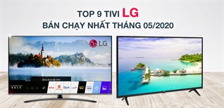 Top 9 tivi LG bán chạy nhất tháng 05/2020 tại Kinh Nghiệm Hay