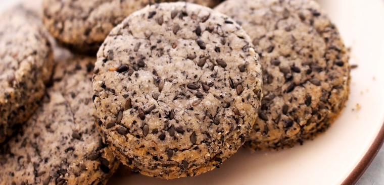 Bánh quy cookie mè đen