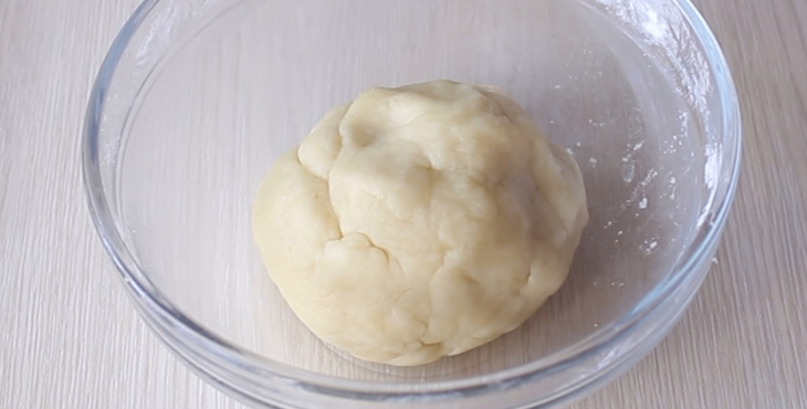 Bước 3 Trộn bột bánh Bánh quy khoai tây keto không đường