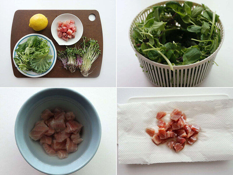 Cách làm salad cá ngừ rau mầm bổ dưỡng cực kỳ dễ làm