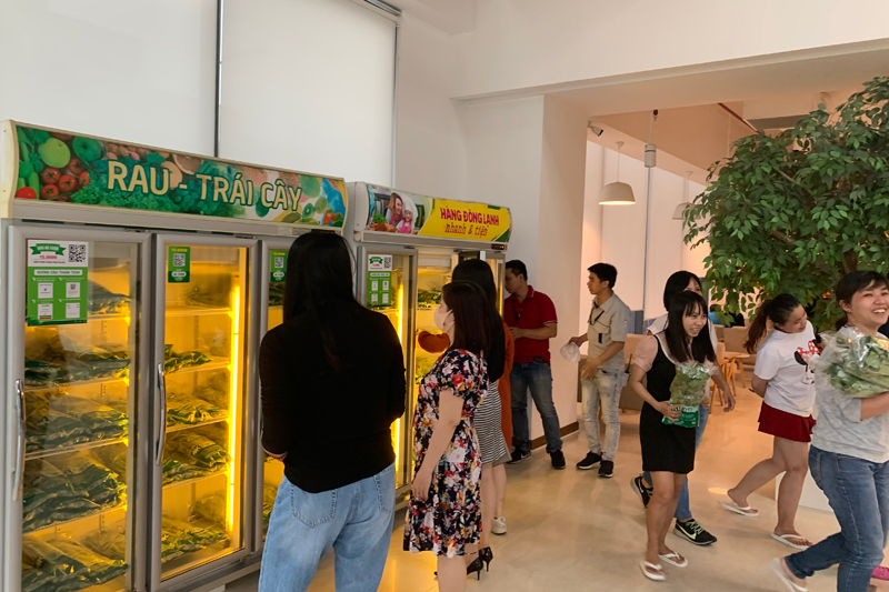 Mở bán rau 4kfarm