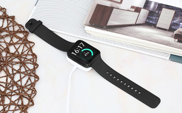 Oppo Watch 46mm dây silicone đen