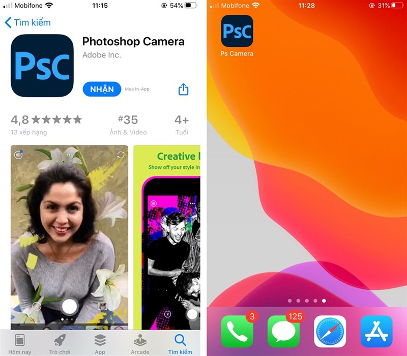 Cách tải Adobe Photoshop Camera bản chính thức trên Android và iOS