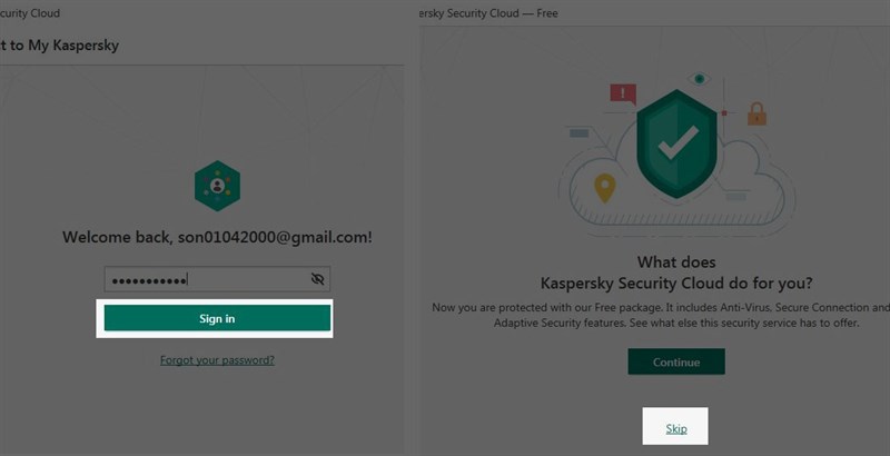 Tips to install antivirus software Kaspersky completely free install Kaspersky antivirus