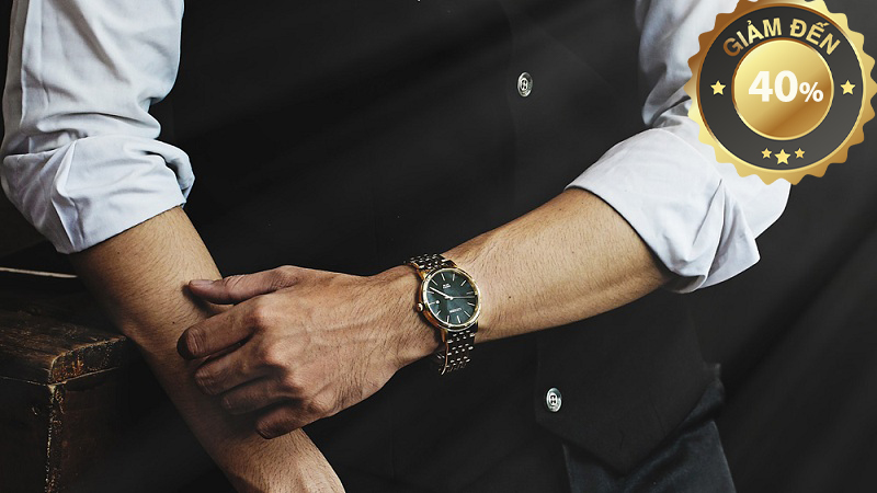 Đồng hồ Nam Citizen BI5072-51E Đen Đồng hồ Nam Citizen BI5072-51E Đen