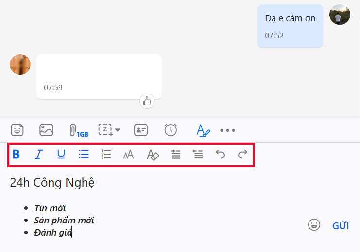 Giờ đây, bạn có thể thỏa sức khám phá nhiều loại font chữ khác nhau trên Zalo máy tính. Hãy đổi phông chữ theo sở thích của bạn và tận hưởng những trải nghiệm mới lạ trên ứng dụng yêu thích của mình.