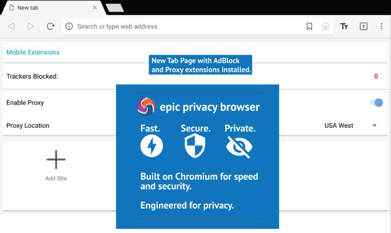 Epic Privacy Browser Epic Privacy Browser