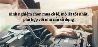 Kinh nghiệm chọn mua cờ lê, mỏ lết tốt nhất phù hợp với nhu cầu sử dụng