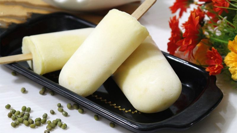 Cách làm kem đậu xanh sữa dừa thơm mát xốp mịn đơn giản tại nhà