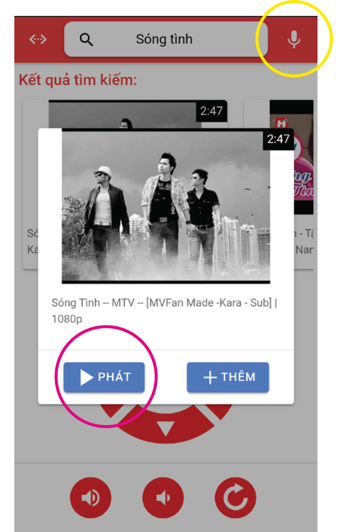 Điều khiển bằng điện thoại