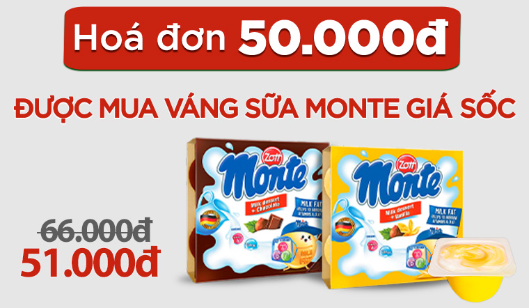 Tìm hiểu về váng sữa Monte có tốt không?
