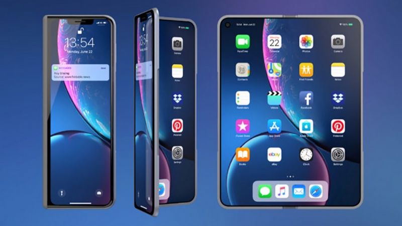 iPhone màn hình gập iPhone màn hình gập