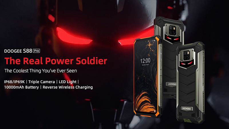 Doogee S88 Pro ra mắt: Pin khủng 10.000 mAh, thiết kế mang phong cách Iron Man và bền vô đối Doogee S88 Pro ra mắt: Pin khủng 10.000 mAh, thiết kế mang phong cách Iron Man và bền vô đối