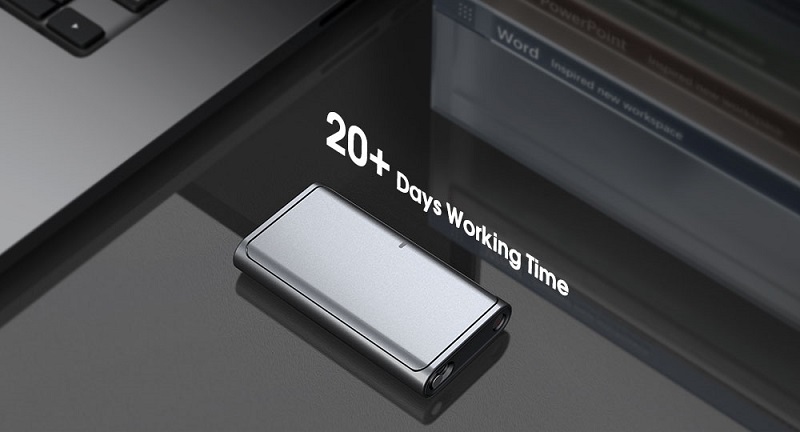 Thời gian sử dụng lên đến 20 ngày Thời gian sử dụng lên đến 20 ngày