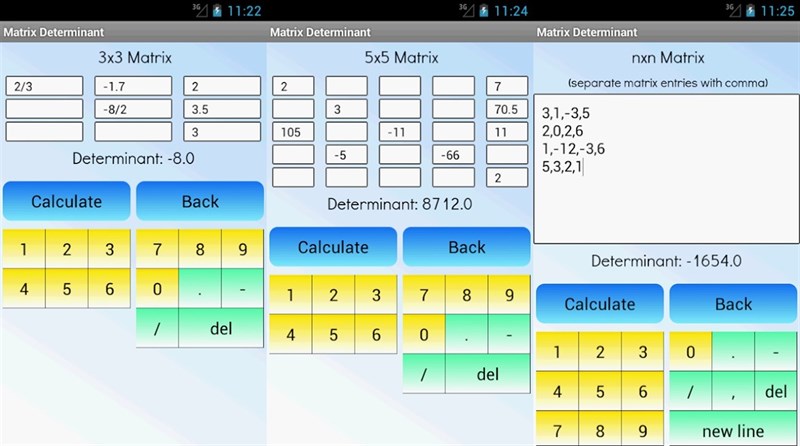 Matrix Determinant Pro