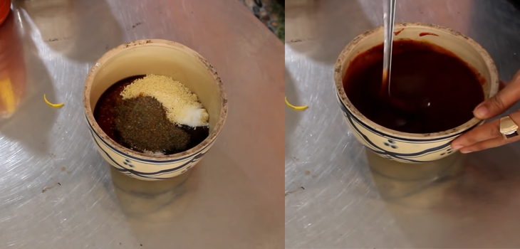 Bước 2 Thực hiện Sốt bò lúc lắc, sốt ướp bò nướng