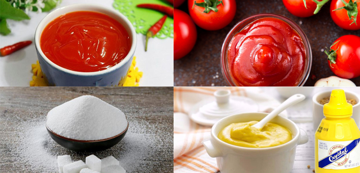 Nguyên liệu món ăn sốt bò lúc lắc, sốt ướp bò nướng