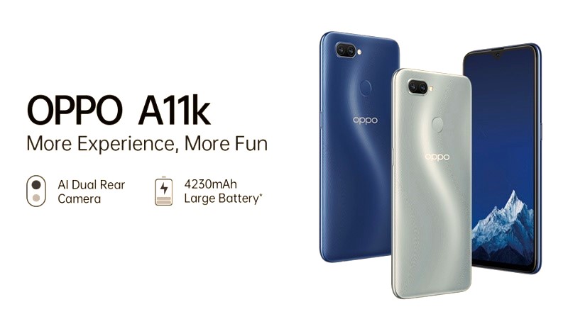 OPPO A11k ra mắt