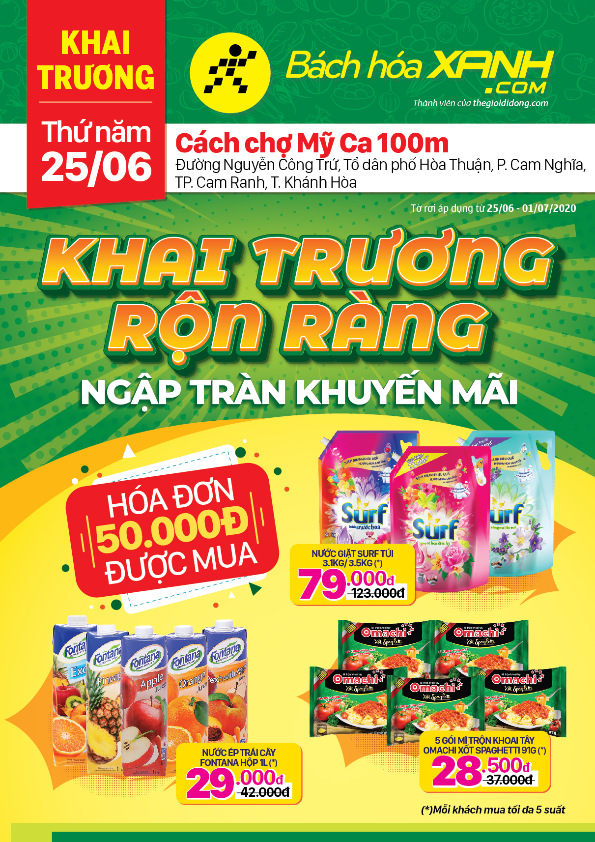 Cửa hàng Bách hoá XANH tại Đường Nguyễn Công Trứ Cửa hàng Bách hoá XANH tại Đường Nguyễn Công Trứ