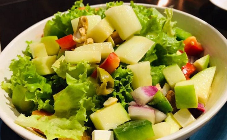 Bước 5 Thành phẩm Salad kiwi trái cây trộn mayonaise