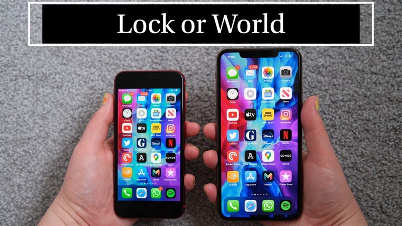 Nhận biết iPhone hàng quốc tế và hàng lock đơn gian qua một cú click