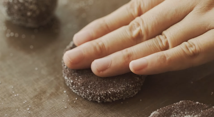 Bước 3 Tạo hình bánh Bánh quy Pave Cookie socola