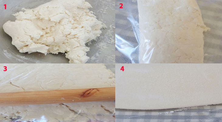 Sơ chế nguyên liệu và nhào bột làm mì udon