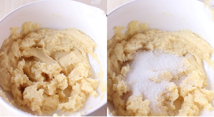 Bước 1 Nấu và nghiền đậu xanh Bánh dẻo sữa dứa nhân đậu xanh sầu riêng