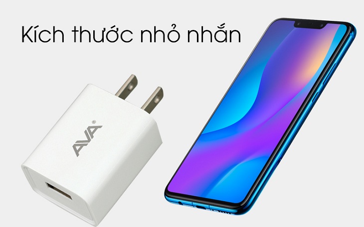 Cáp sạc có kích thước nhỏ gọn