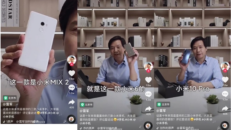 Giám đốc điều hành Xiaomi chia sẻ 3 chiếc điện thoại yêu thích của mình,. Các bạn đoán được là những smartphone nào không? Giám đốc điều hành Xiaomi chia sẻ 3 chiếc điện thoại yêu thích của mình,. Các bạn đoán được là những smartphone nào không?