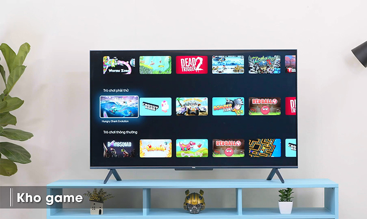 Đáp ứng nhu cầu giải trí cao với kho game đồ sộ