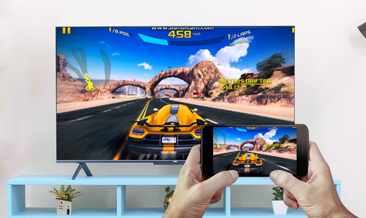 Chiếu màn hình điện thoại lên tivi dễ dàng thông qua Screen Mirroring và Google Cast