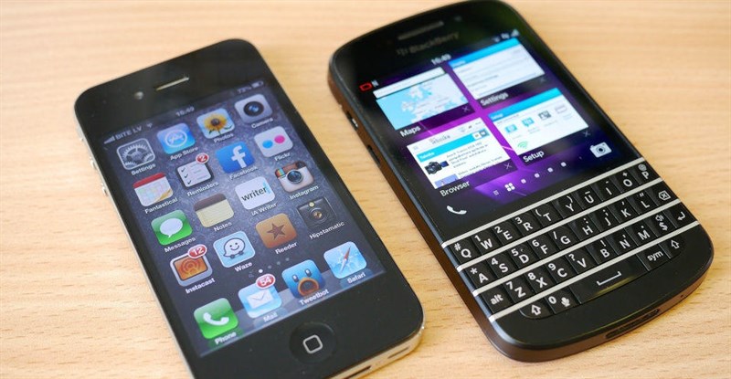 Smartphone and physical keyboard Smartphone and physical keyboard