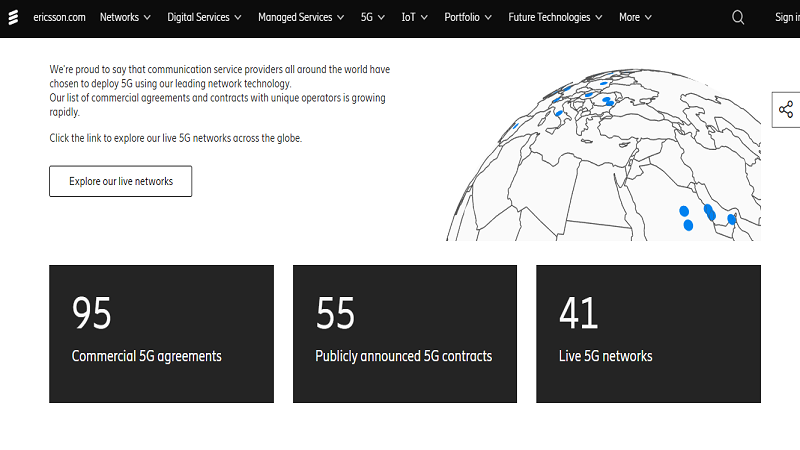 Thông tin mới nhất của Ericsson