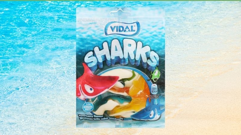 Kẹo dẻo con cá mập Vidal